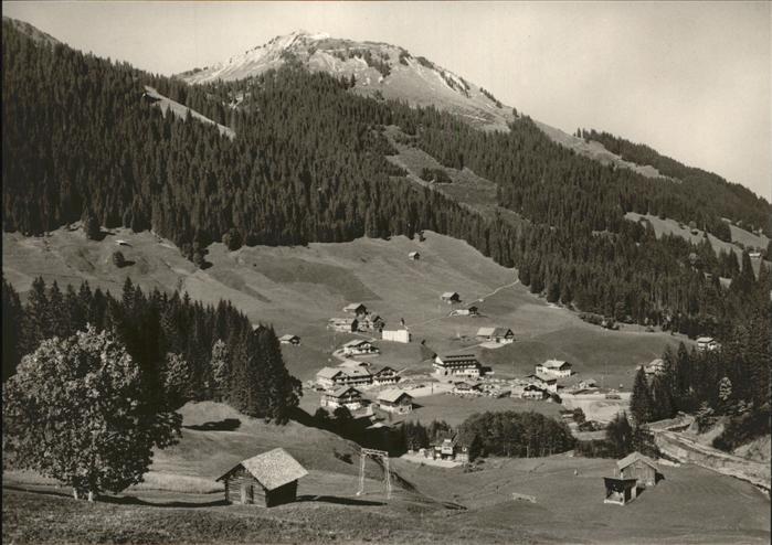 Baad Mittelberg Kleinwalsertal Panorama