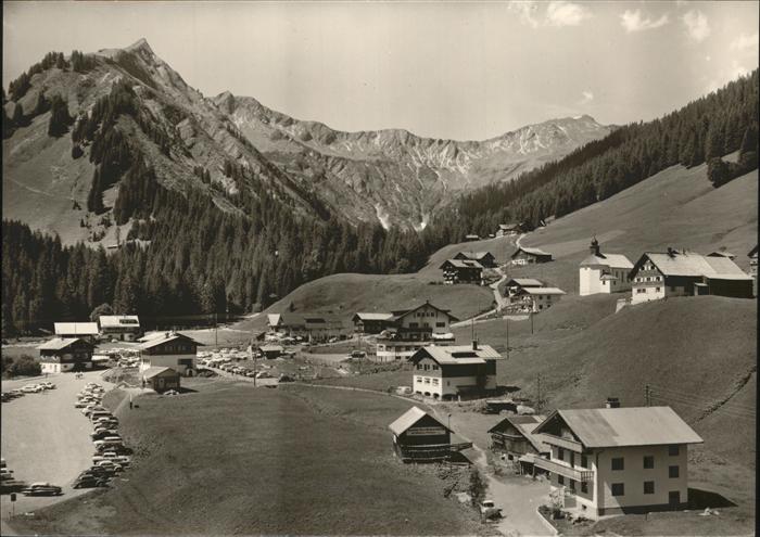 Baad Mittelberg Kleinwalsertal Panorama