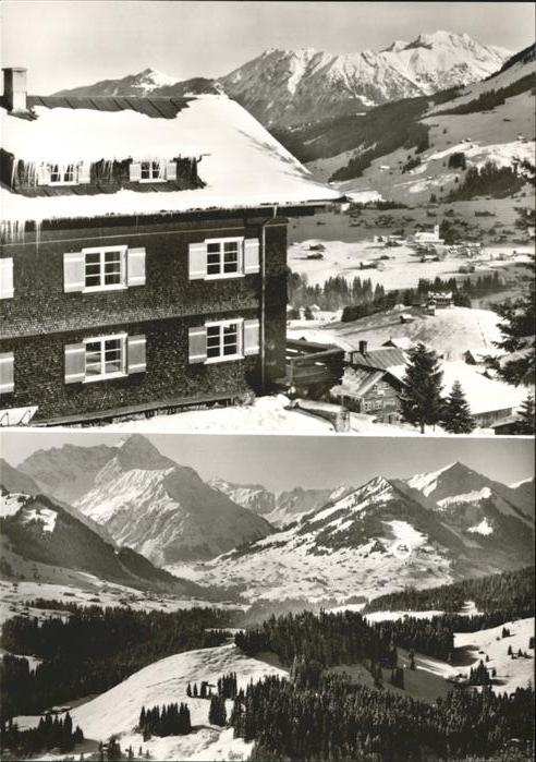 Hirschegg Kleinwalsertal Vorarlberg Gästehaus Bergheimat
