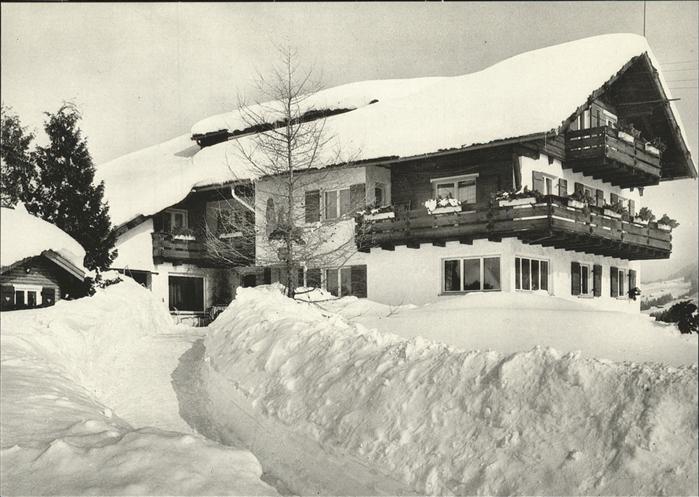Hirschegg Kleinwalsertal Vorarlberg Hochblick