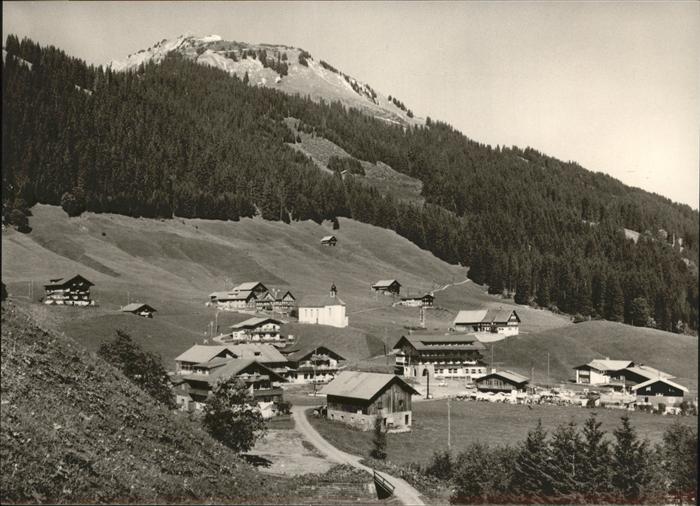 Baad Mittelberg Kleinwalsertal Panorama