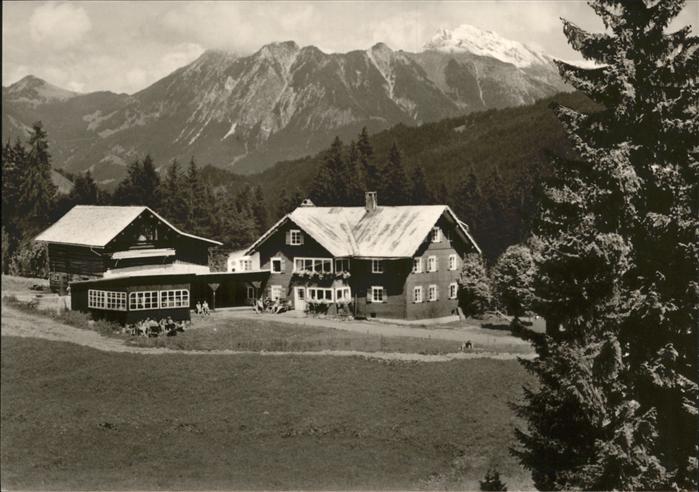 Hirschegg Kleinwalsertal Vorarlberg Haus Sonnblick