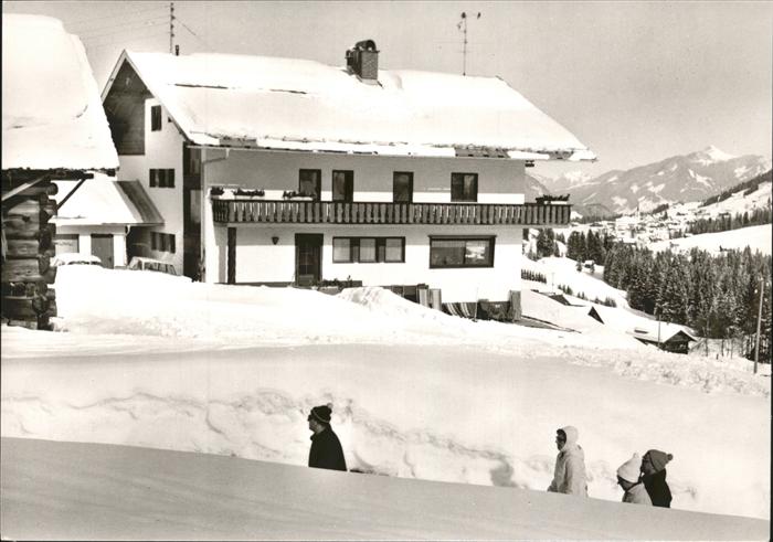Hirschegg Kleinwalsertal Vorarlberg Gästehaus Breuer