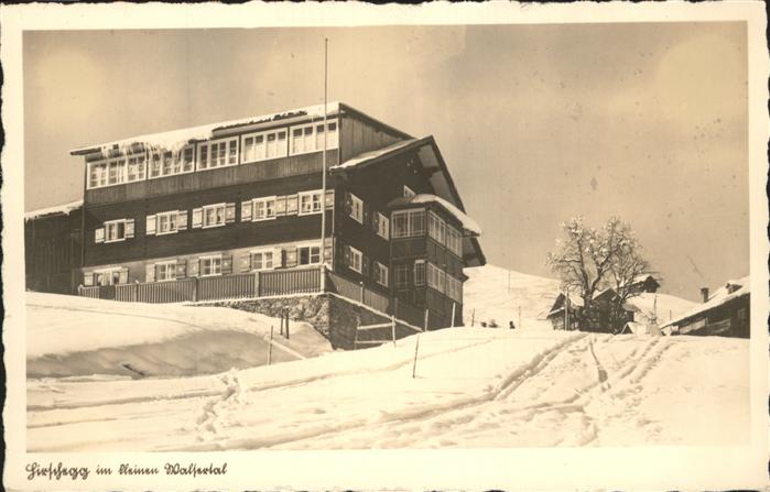 Hirschegg Kleinwalsertal Vorarlberg Pension zum Adler