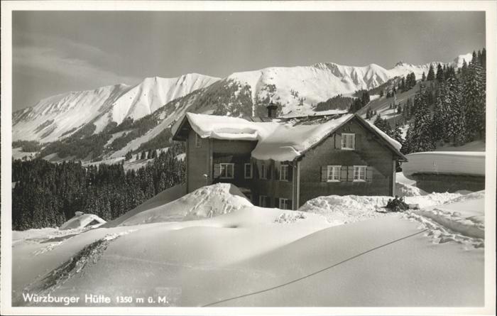 Kleinwalsertal Würzburger Hütte