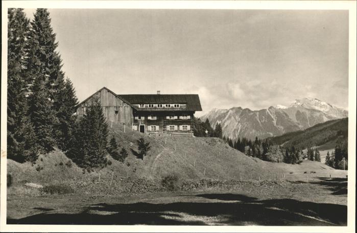 Hirschegg Kleinwalsertal Vorarlberg Walmendinger Haus