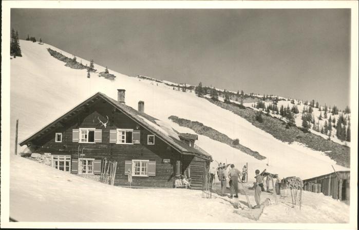 Hirschegg Kleinwalsertal Vorarlberg Ifenhütte