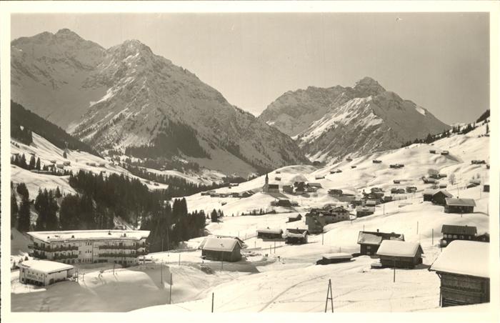 Hirschegg Kleinwalsertal Vorarlberg Elferkopf Zwölferkopf Widderstein