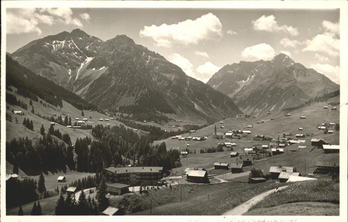 Hirschegg Kleinwalsertal Vorarlberg Panorama