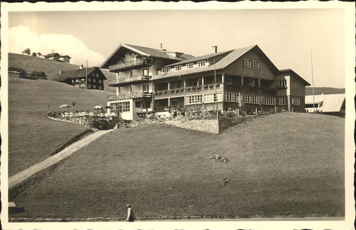 Hirschegg Kleinwalsertal Vorarlberg Der Berghof