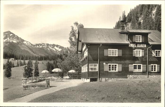 Hirschegg Kleinwalsertal Vorarlberg Haus Küren