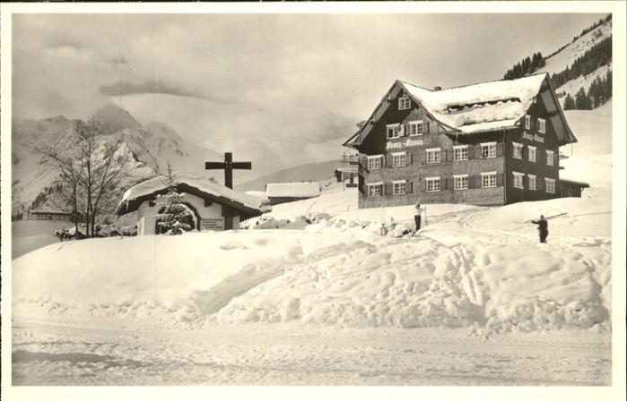 Hirschegg Kleinwalsertal Vorarlberg Kreuz Wein-Klause