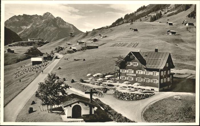 Hirschegg Kleinwalsertal Vorarlberg Kreuz Wein-Klause