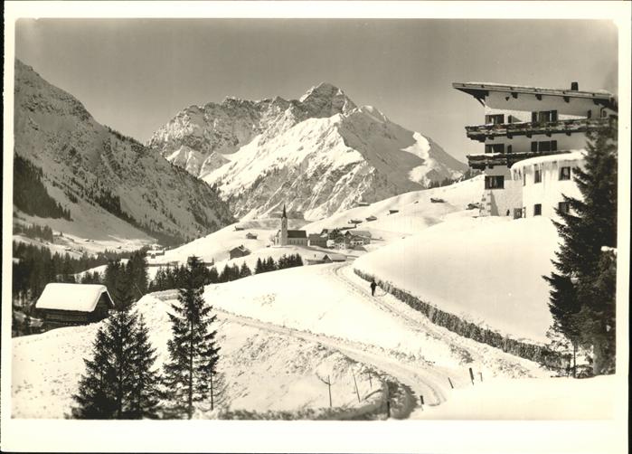 Hirschegg Kleinwalsertal Vorarlberg Widderstein