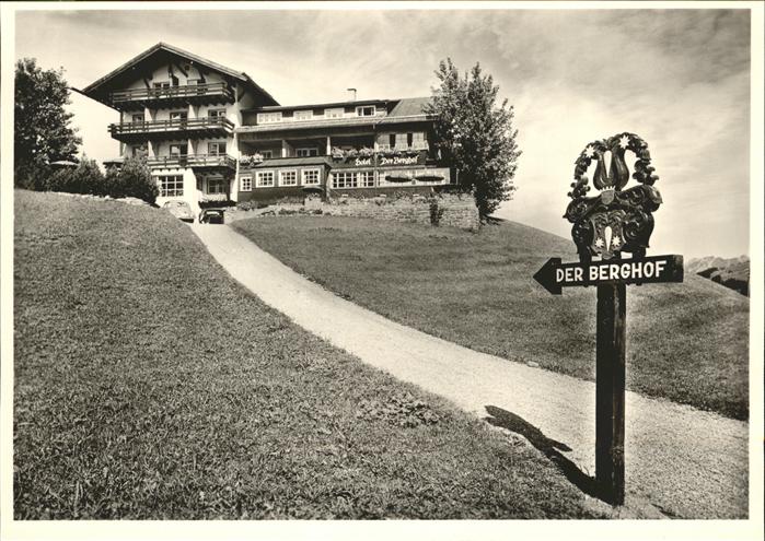 Hirschegg Kleinwalsertal Vorarlberg Der Berghof