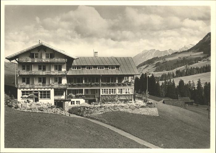 Hirschegg Kleinwalsertal Vorarlberg Der Berghof
