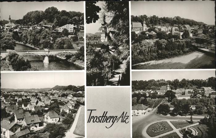 Trostberg Alz Traunstein Bayern Alz