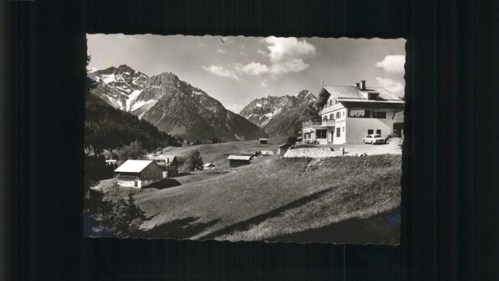 Riezlern Kleinwalsertal Vorarlberg Restaurant Pension Erlebach