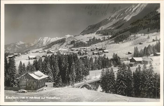 Riezlern Kleinwalsertal Vorarlberg Nebelhorn
