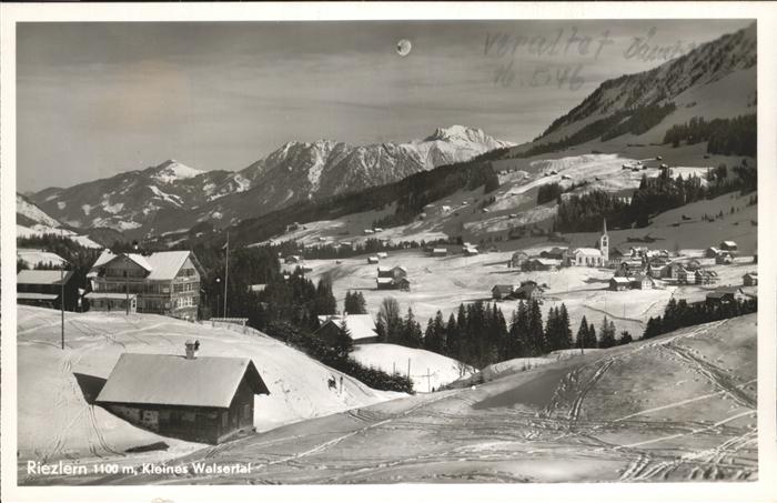 Riezlern Kleinwalsertal Vorarlberg