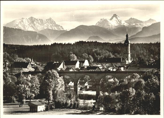 Traunstein Oberbayern Brücke