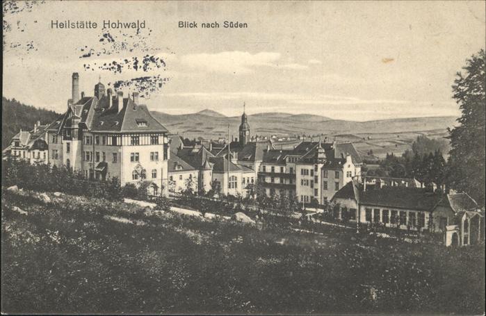 Hohwald Sachsen Heilstätte Süden