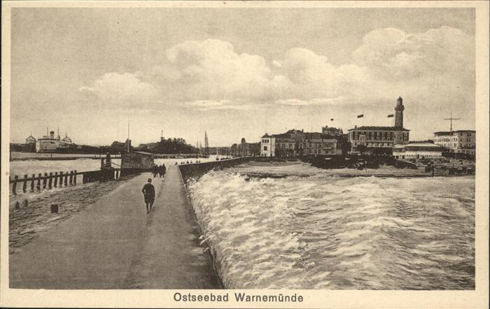 Warnemuende Ostseebad Strand Ostseebad
