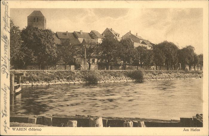 Waren Mueritz Hafen Müritz