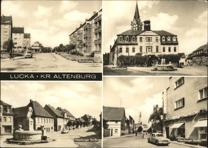 Lucka Thueringen Puschkinplatz Altenburger Str., Bischof