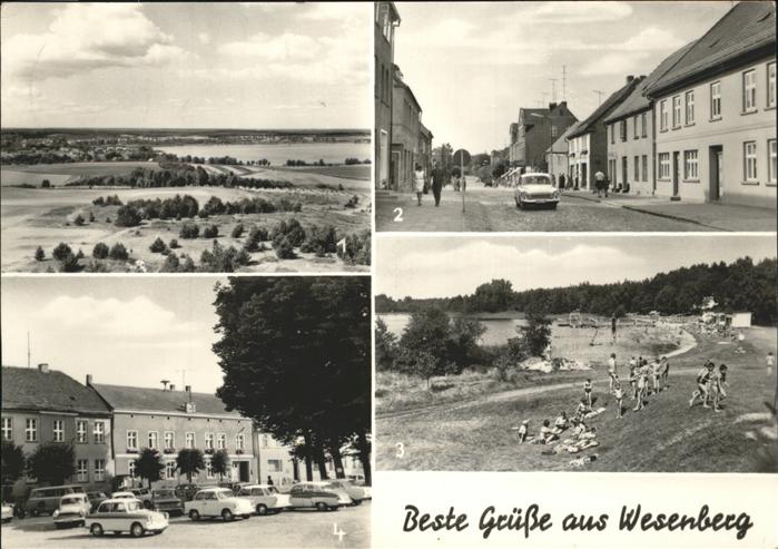 Wesenberg Mecklenburg Woblitzsee Mittelstr., Badeanstalt, Mar