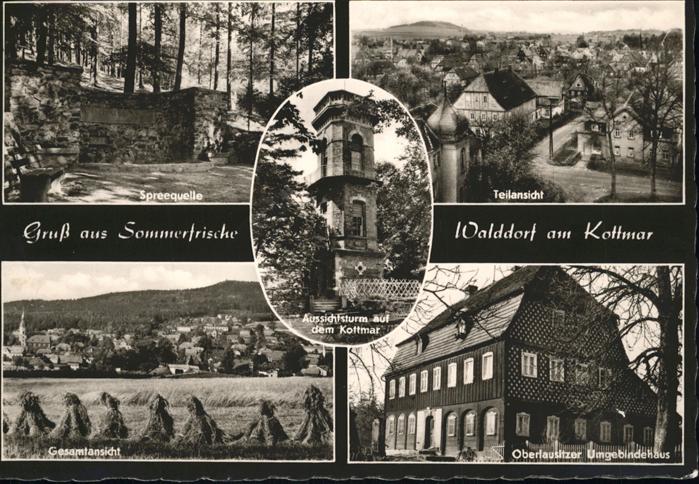 Walddorf Sachsen Kottmar Oberlausitzer Umgebindehaus, Sp