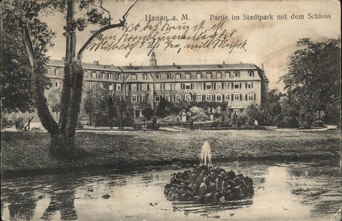 Hanauerhof Stadtpark Schloss