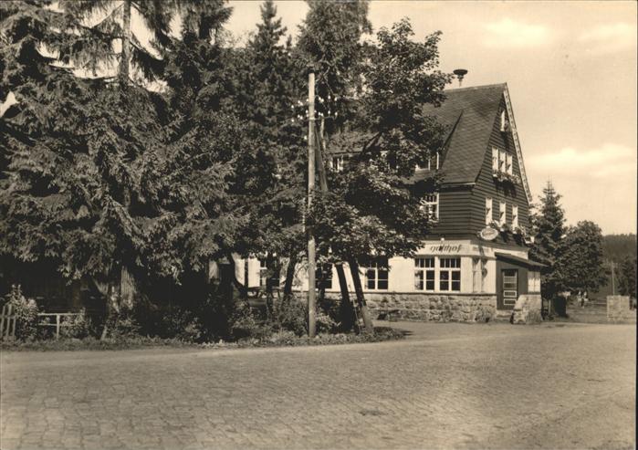 Johanngeorgenstadt Gaststätte Waldesruh