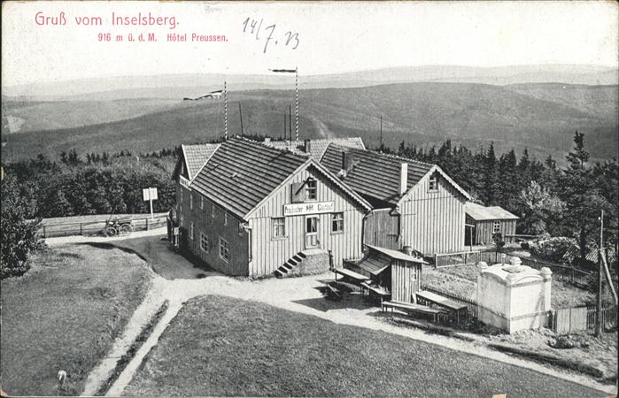 Inselsberg Schmalkalden Hotel Preussen