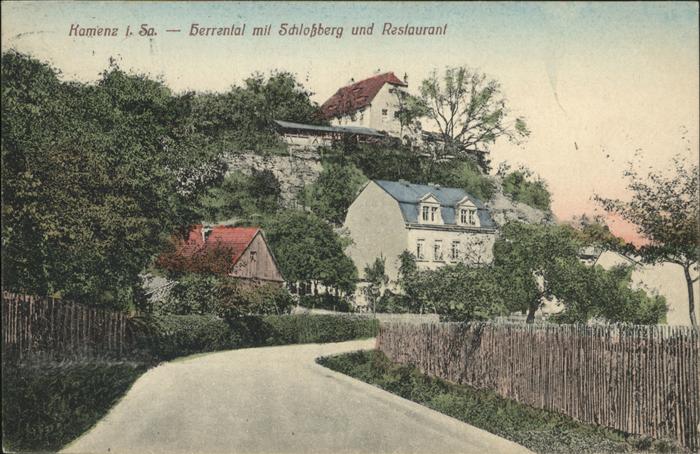 Kamenz Sachsen Schloßberg Herrental