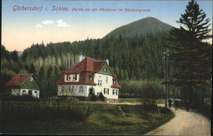 Goerbersdorf Schlesien Försterei Büttnergrund