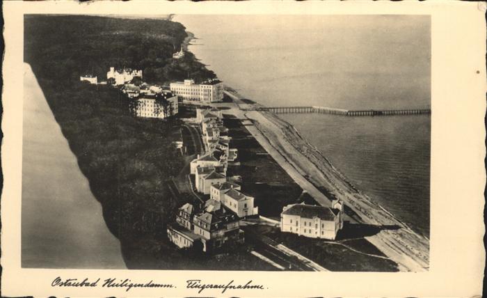 Heiligendamm Ostseebad Fliegeraufnahme Strand Brücke