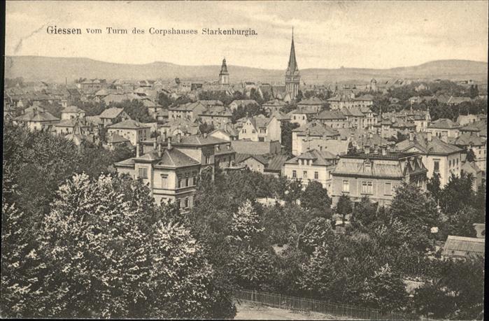 Giessen Lahn Turm des Corpshauses