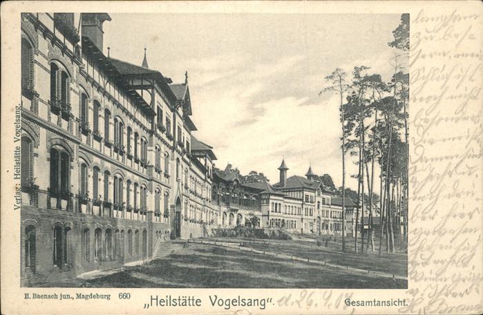 Gommern Heilstätte Vogelsang