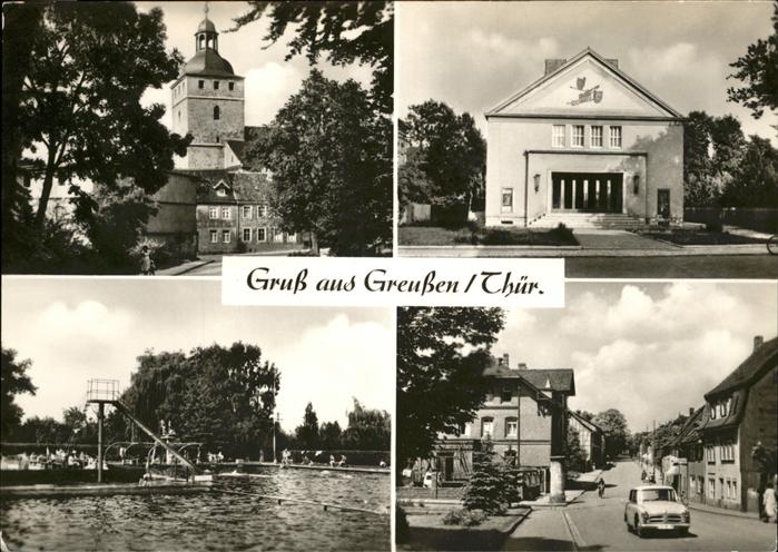 Greussen Auto Schwimmbad