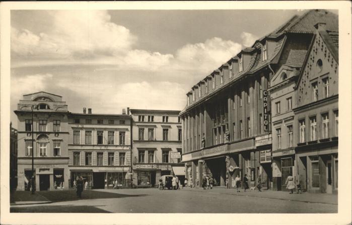 Guestrow Mecklenburg Vorpommern Markt Hotel Stadt Güstrow