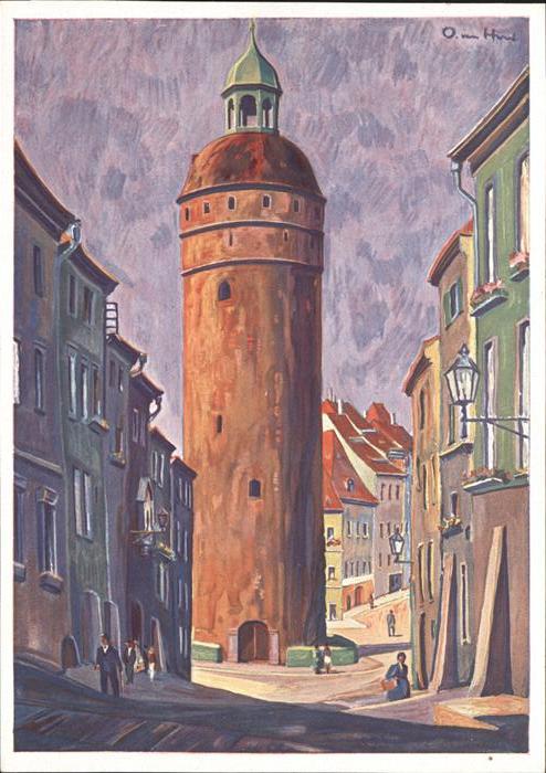 Goerlitz Sachsen Nikolaiturm