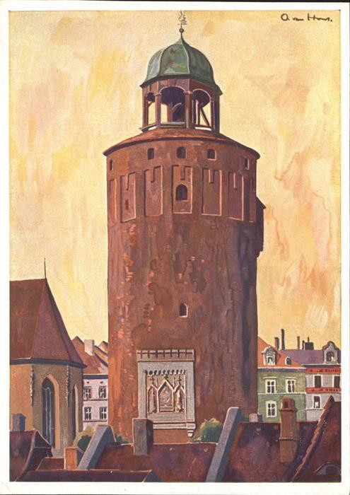 Goerlitz Sachsen Der Dicke Turm