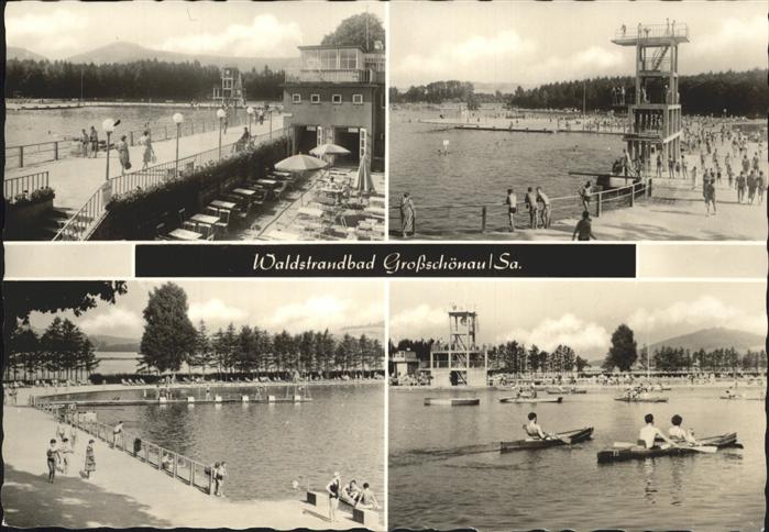 Grossschoenau Sachsen Waldstrandbad