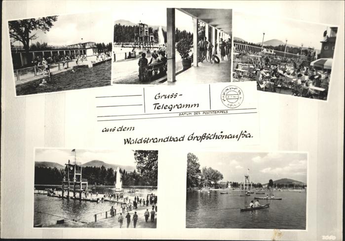 Grossschoenau Sachsen Waldstrandbad