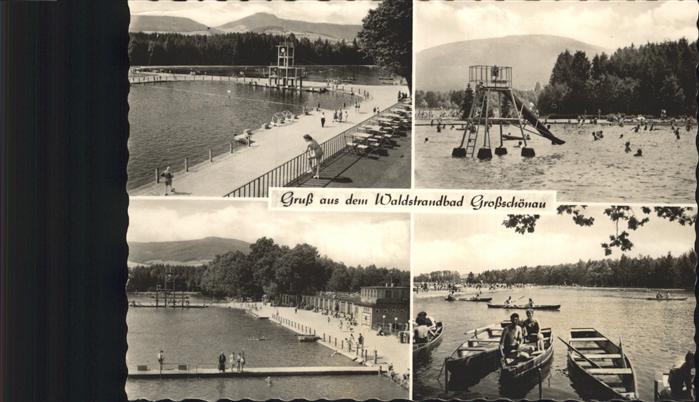 Grossschoenau Sachsen Waldstrandbad