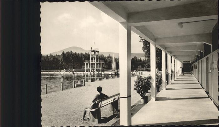 Grossschoenau Sachsen Waldstrandbad