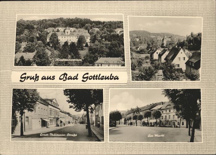 Bad Gottleuba-Berggiesshuebel Markt Kliniksanatorium