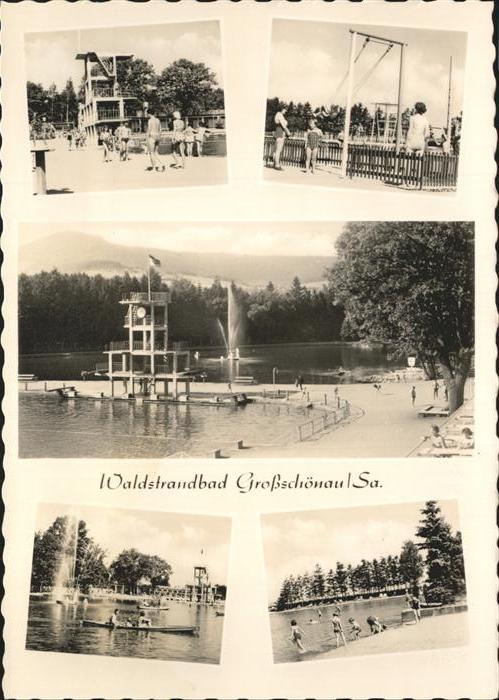 Grossschoenau Sachsen Waldstrandbad