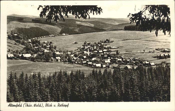 Altenfeld Thueringen Rotkopf